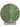 Handgeweven viscose vloerkleed Noemi groen rond